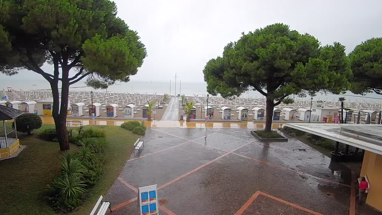 Webcam de Grado – Entrada de la playa (Lido di Grado)