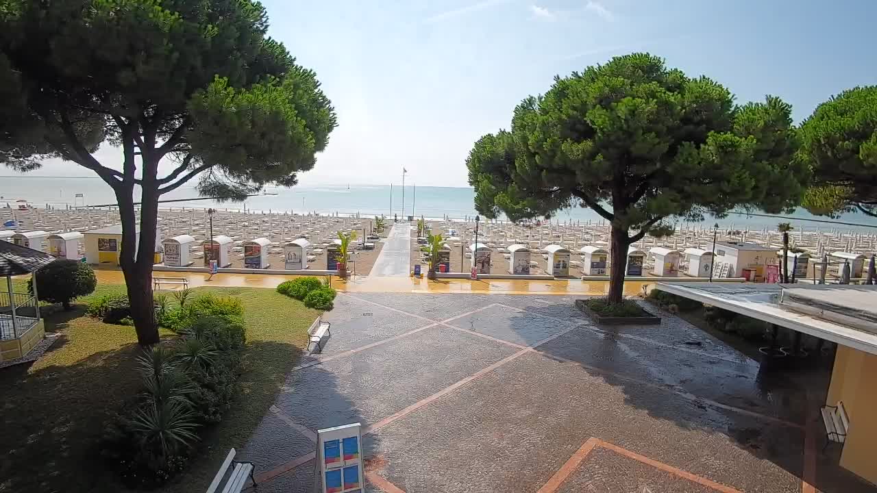 Grado Webcam – Strandzugang am Lido di Grado