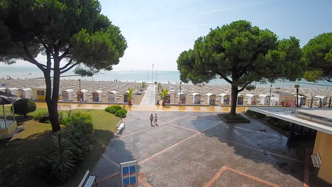 Webcam de Grado – Entrada de la playa (Lido di Grado)