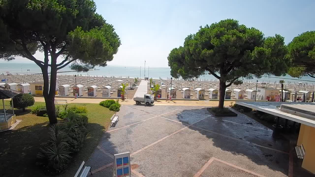 Webcam Grado – Entrée de la plage (Lido di Grado)