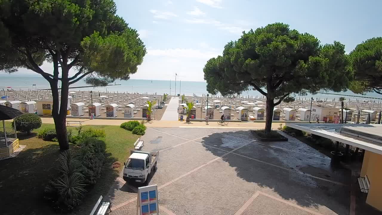 Spletna kamera Gradež (Grado) – Vhod na plažo