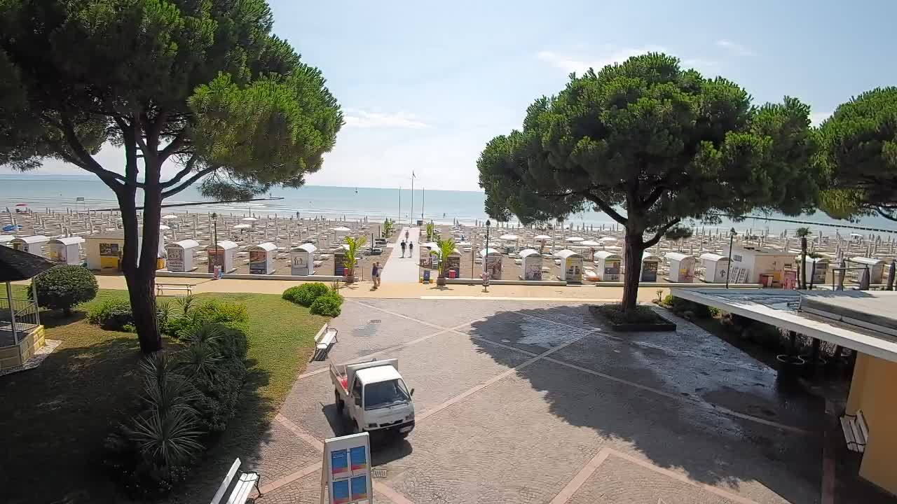Spletna kamera Gradež (Grado) – Vhod na plažo