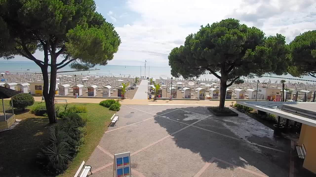 Web kamera Grado – Ulaz na plažu (Lido di Grado)