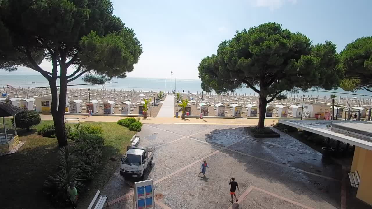 Webcam de Grado – Entrada de la playa (Lido di Grado)