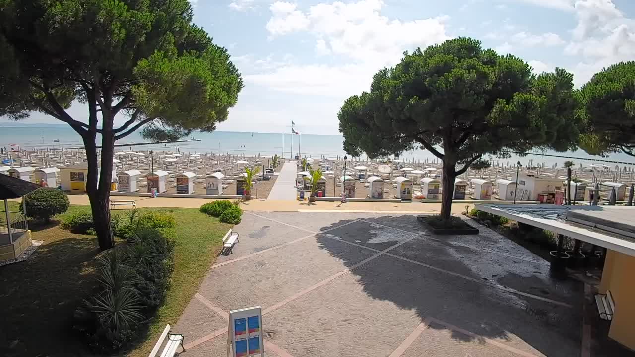 Spletna kamera Gradež (Grado) – Vhod na plažo