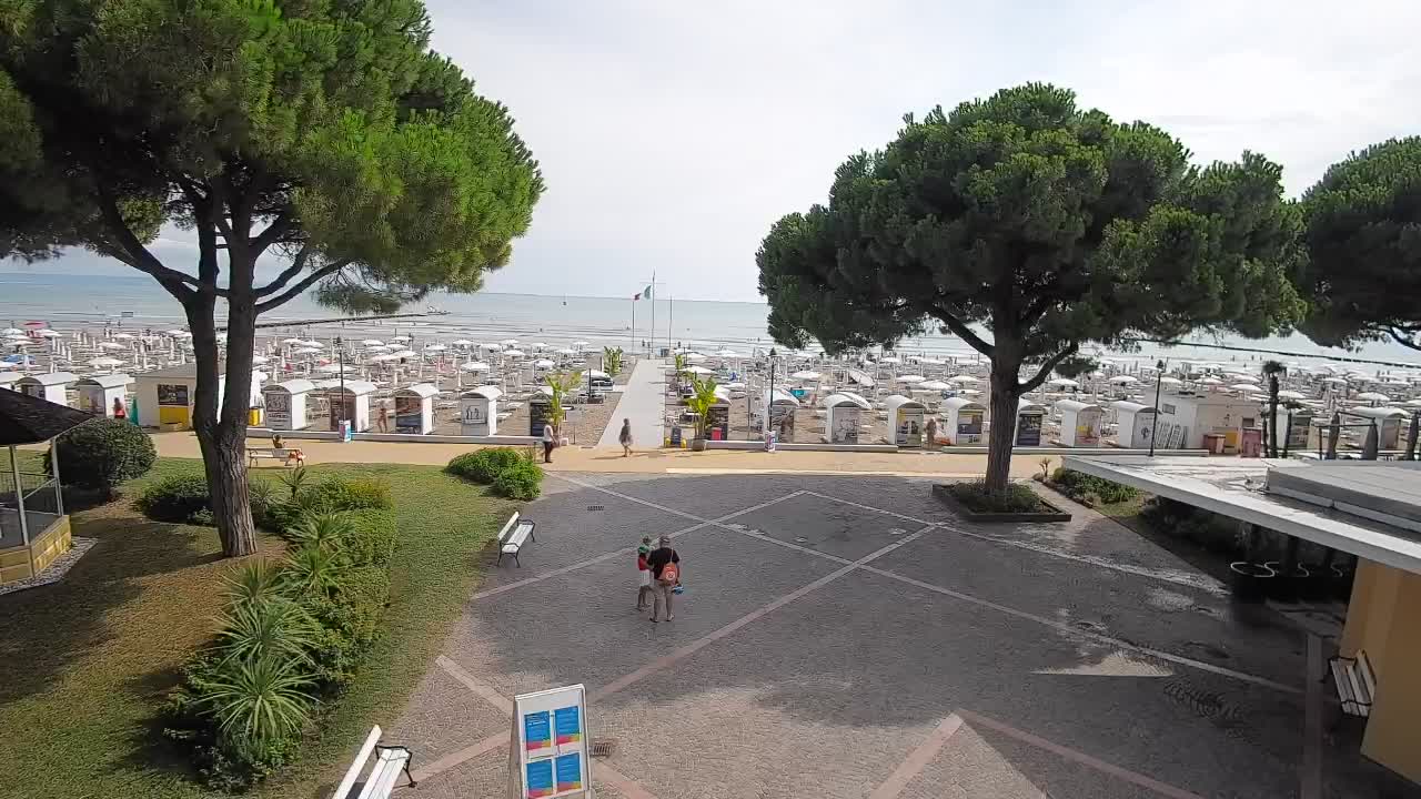 Webcam de Grado – Entrada de la playa (Lido di Grado)