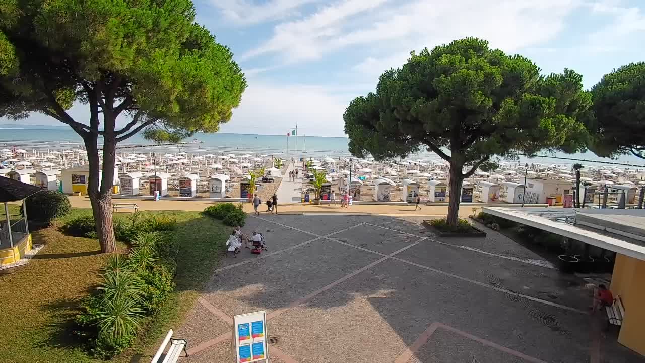 Grado Webcam – Strandzugang am Lido di Grado
