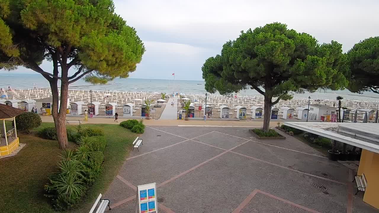 Grado Webcam – Strandzugang am Lido di Grado