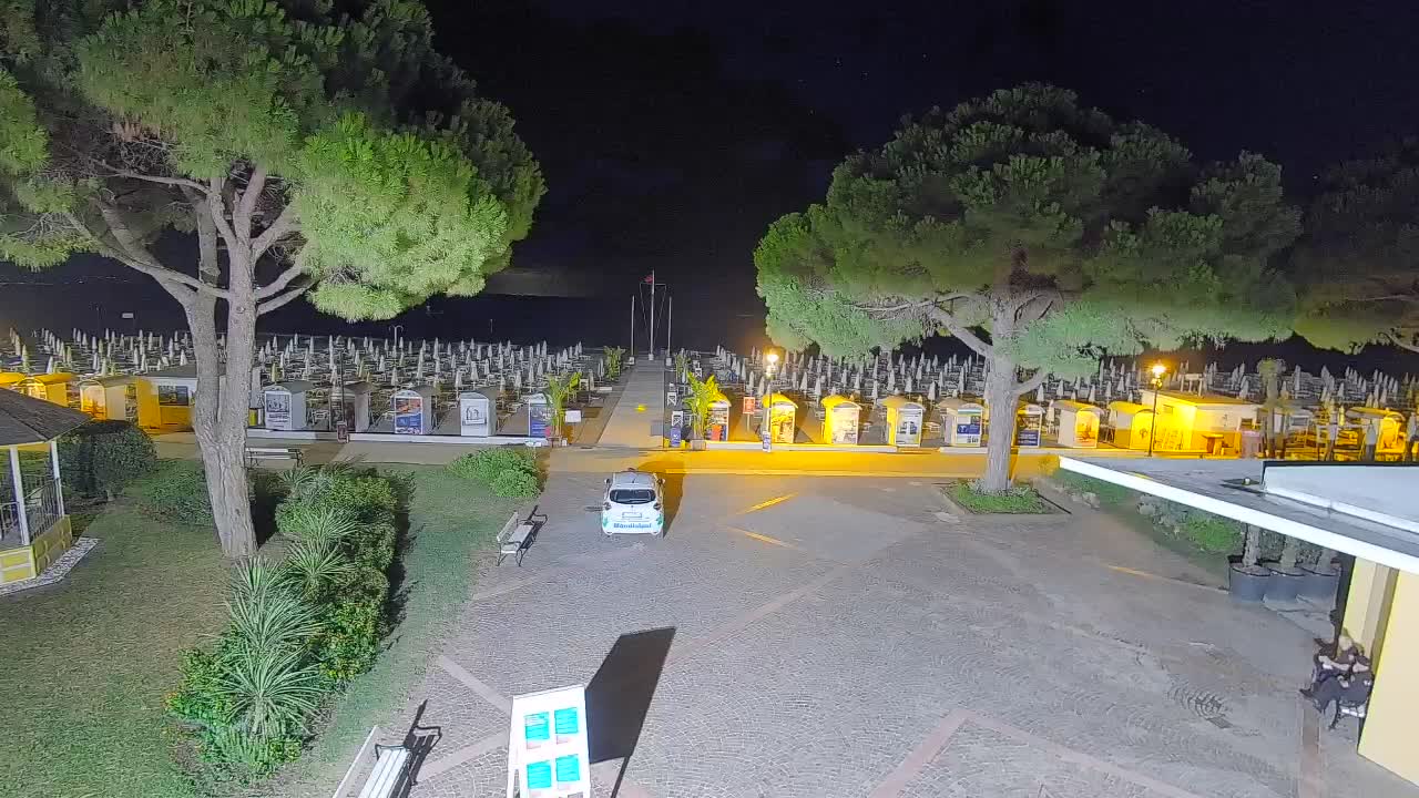 Grado Beach Webcam Entrance | Real-Time View of the Seaside