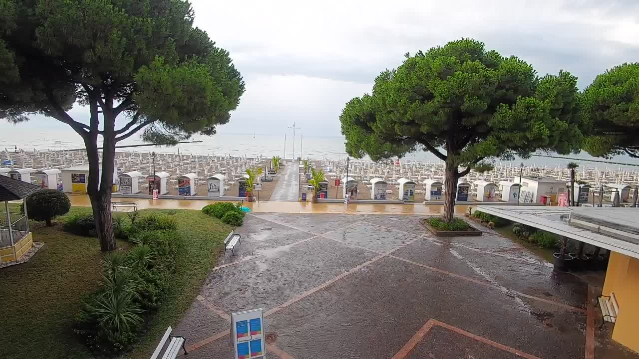 Grado Webcam – Strandzugang am Lido di Grado
