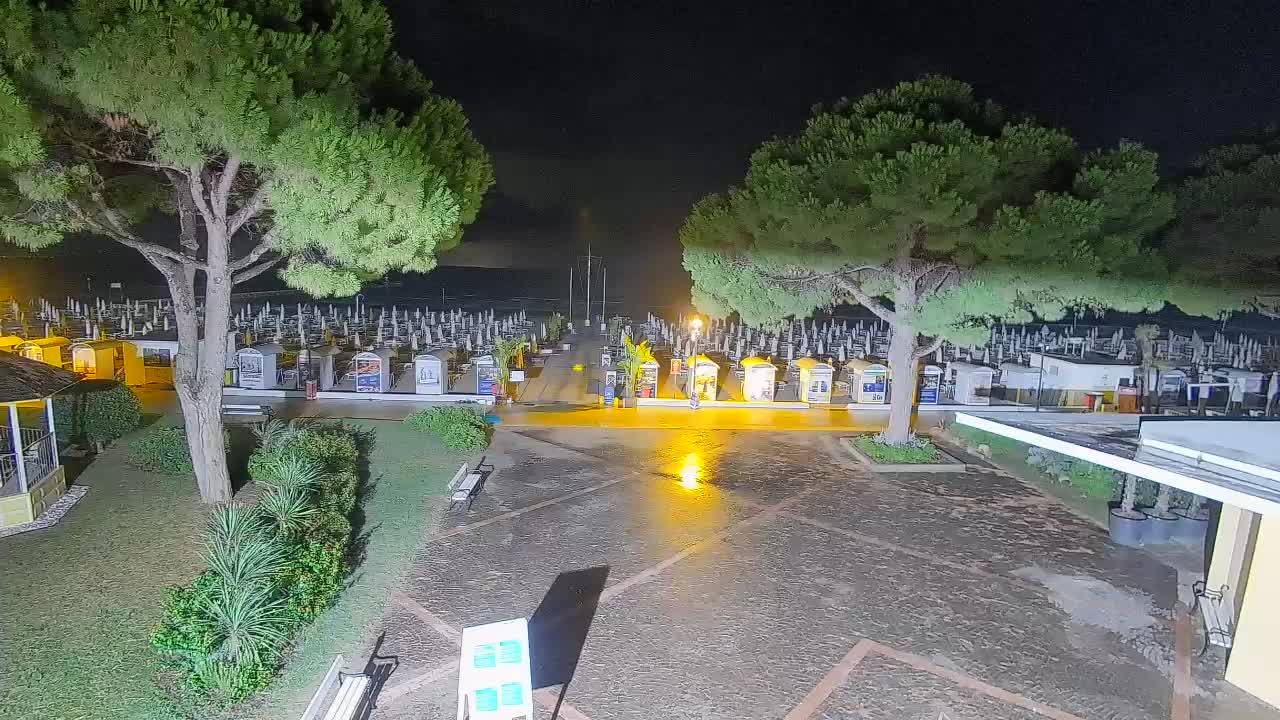 Webcam de Grado – Entrada de la playa (Lido di Grado)
