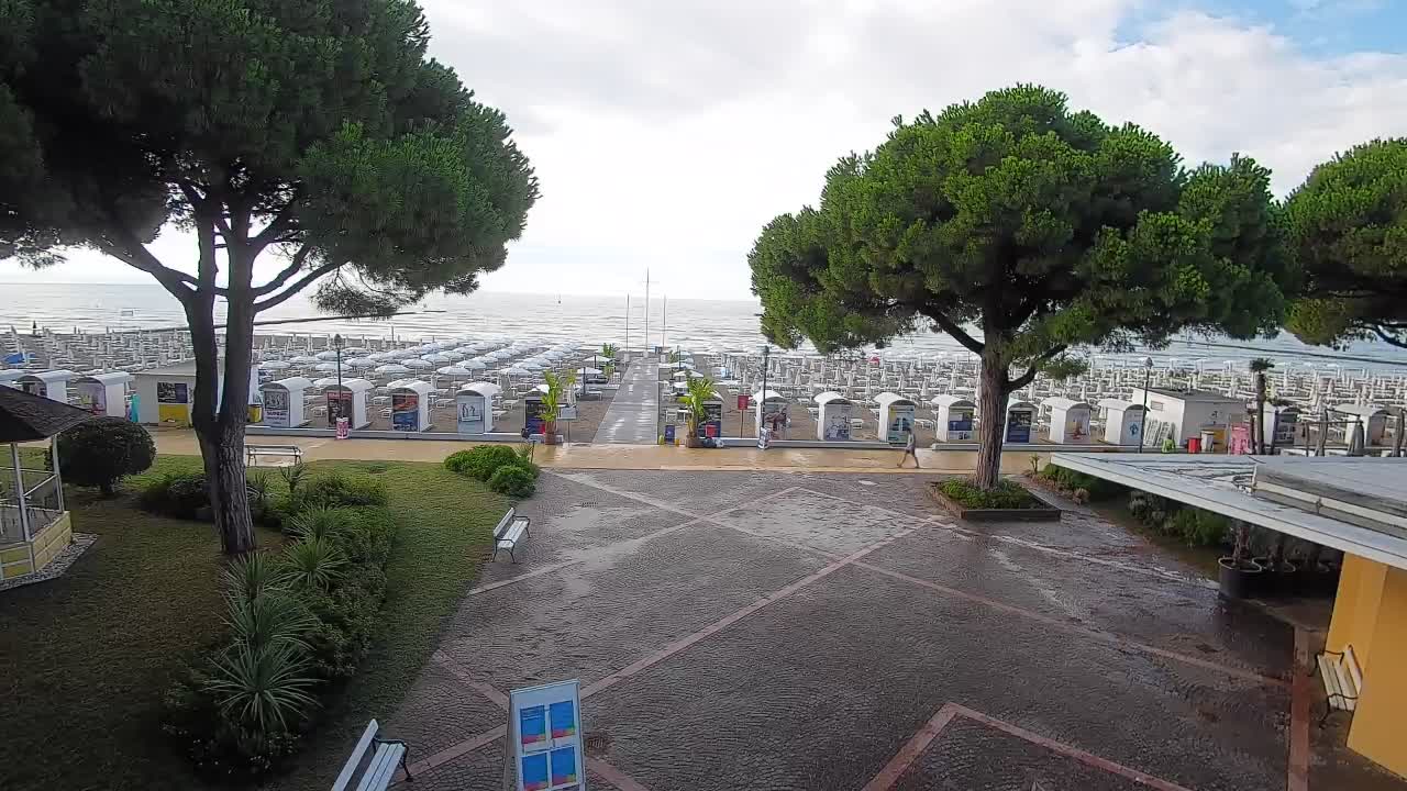 Spletna kamera Gradež (Grado) – Vhod na plažo