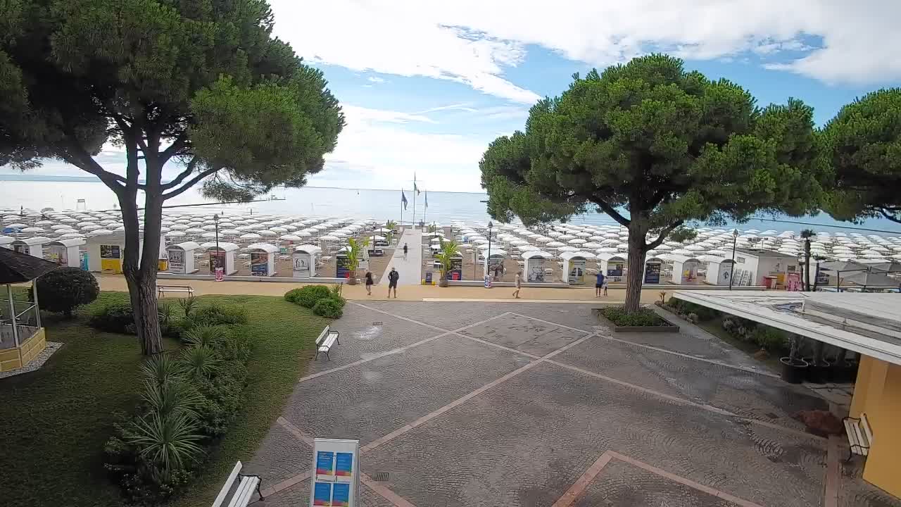 Grado Webcam – Strandzugang am Lido di Grado