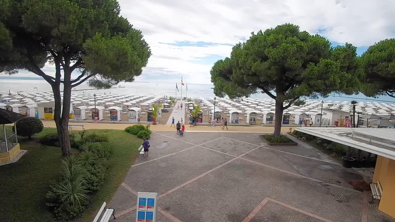Webcam Grado – Entrée de la plage (Lido di Grado)