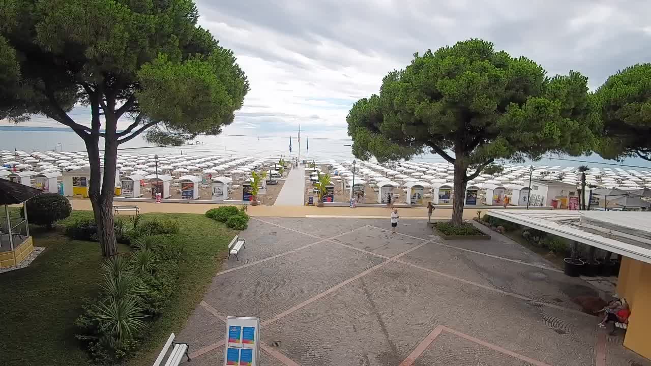 Webcam de Grado – Entrada de la playa (Lido di Grado)