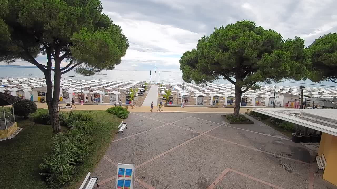 Webcam de Grado – Entrada de la playa (Lido di Grado)