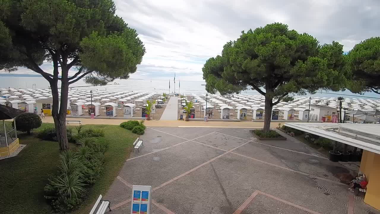 Webcam de Grado – Entrada de la playa (Lido di Grado)