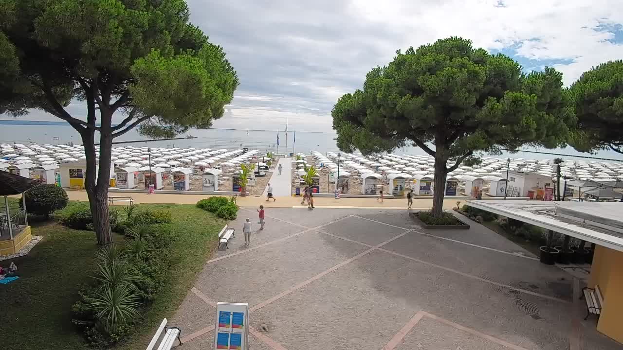 Grado Webcam – Strandzugang am Lido di Grado