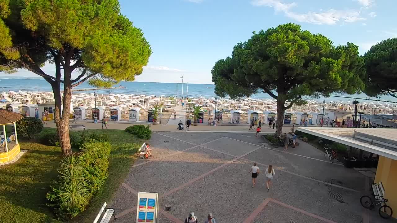 Webcam Grado – Entrée de la plage (Lido di Grado)