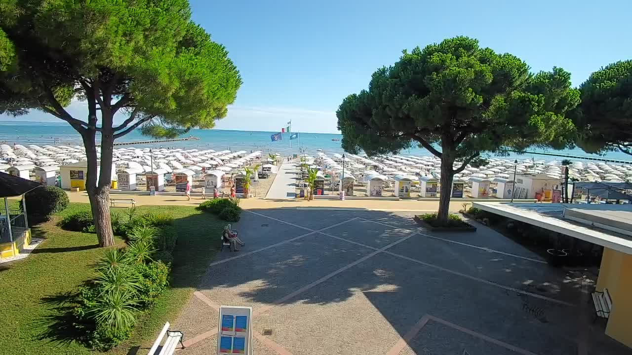 Web kamera Grado – Ulaz na plažu (Lido di Grado)