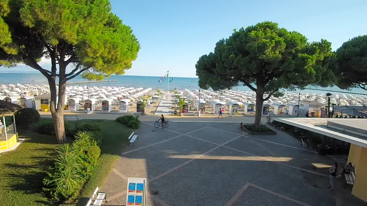 Web kamera Grado – Ulaz na plažu (Lido di Grado)