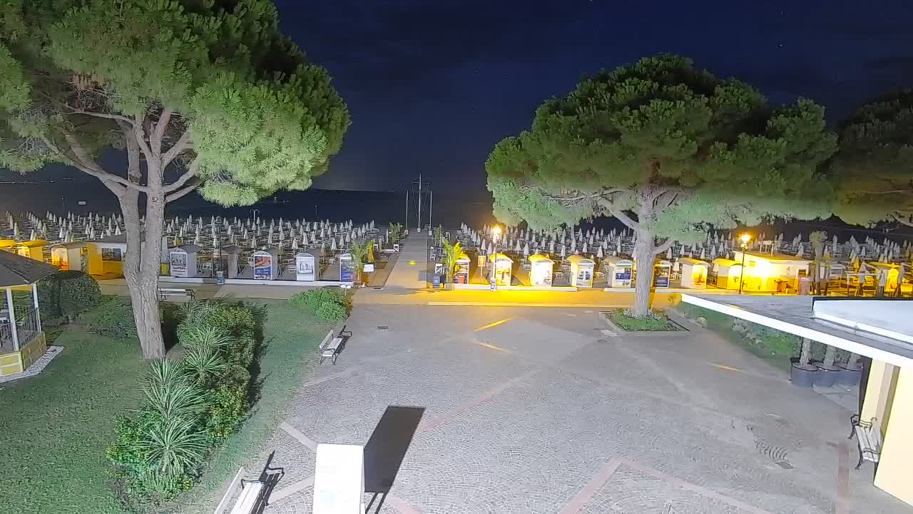 Webcam de Grado – Entrada de la playa (Lido di Grado)
