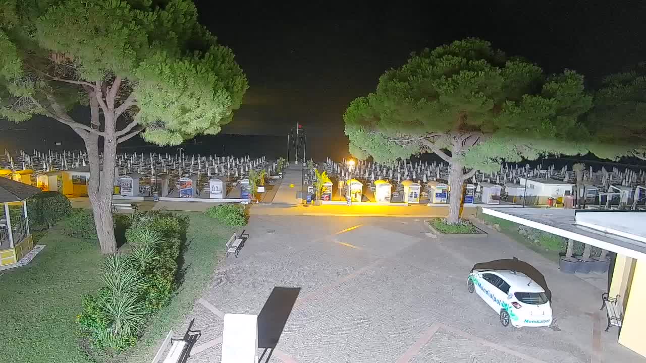 Webcam de Grado – Entrada de la playa (Lido di Grado)
