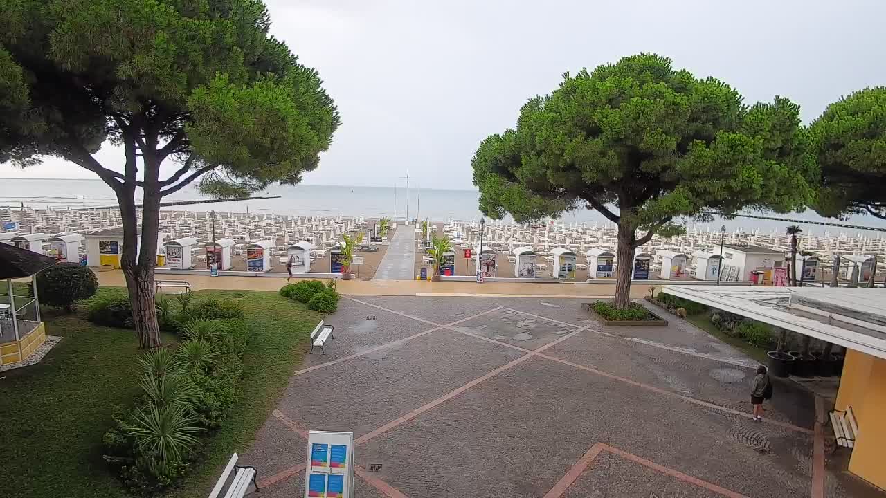 Spletna kamera Gradež (Grado) – Vhod na plažo
