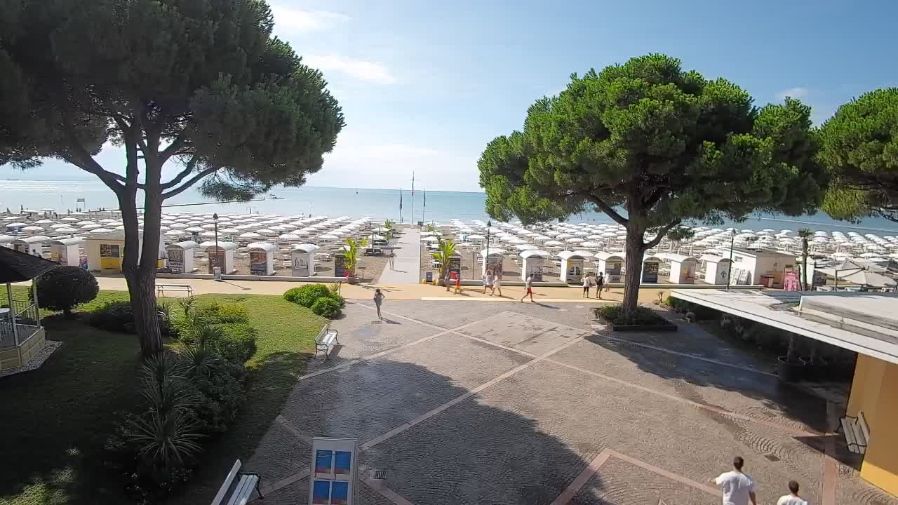Webcam de Grado – Entrada de la playa (Lido di Grado)