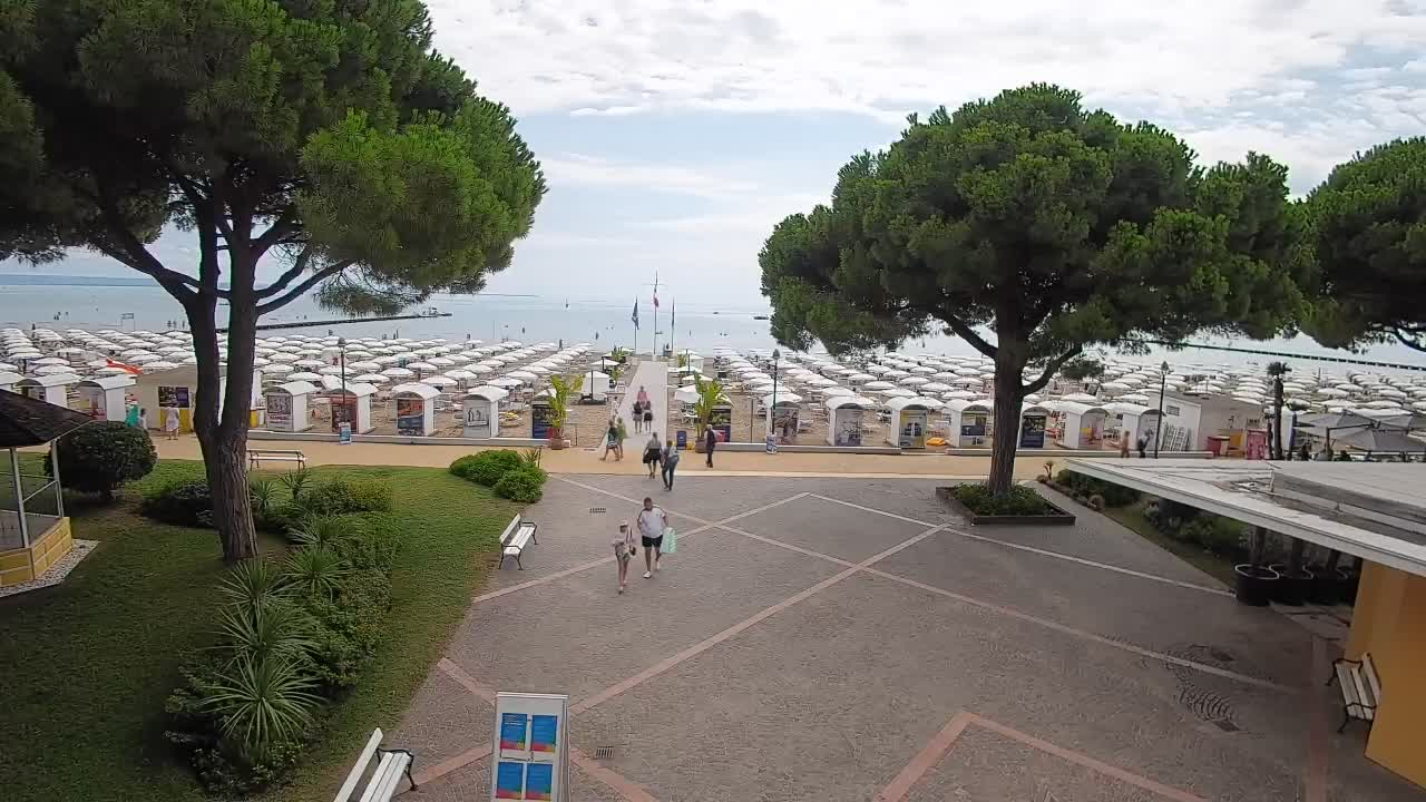 Grado Webcam – Strandzugang am Lido di Grado