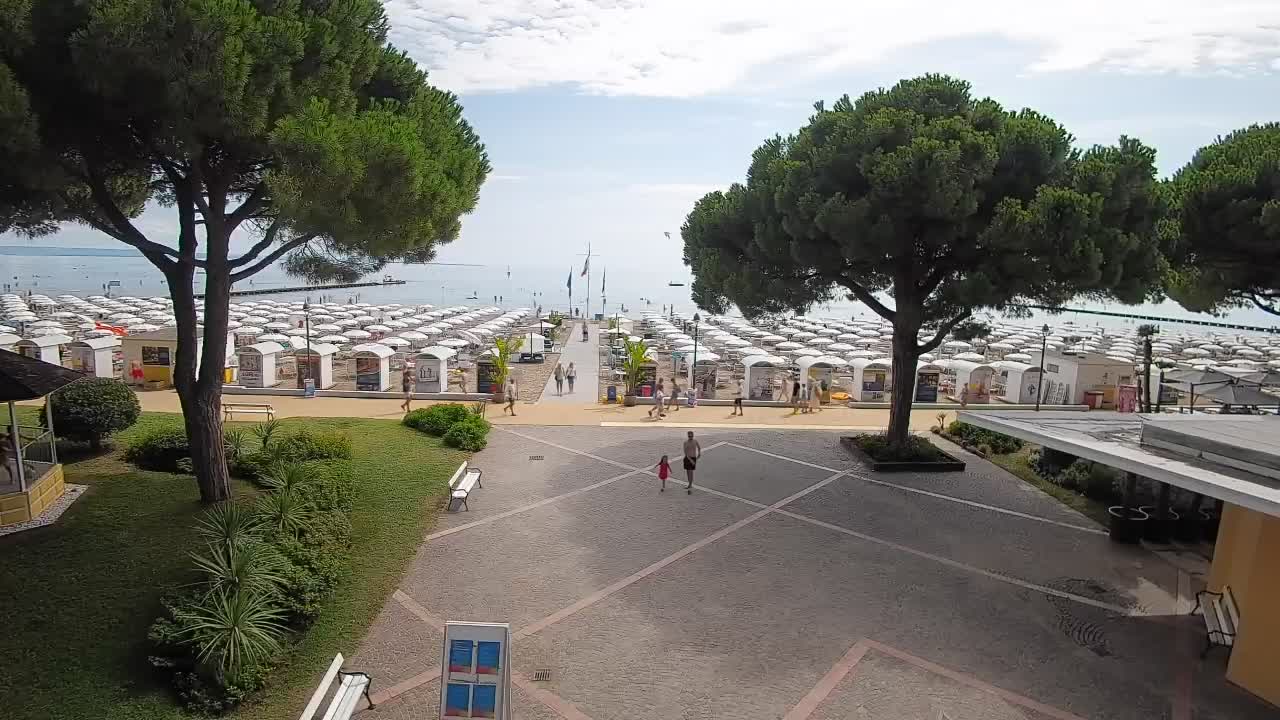 Spletna kamera Gradež (Grado) – Vhod na plažo