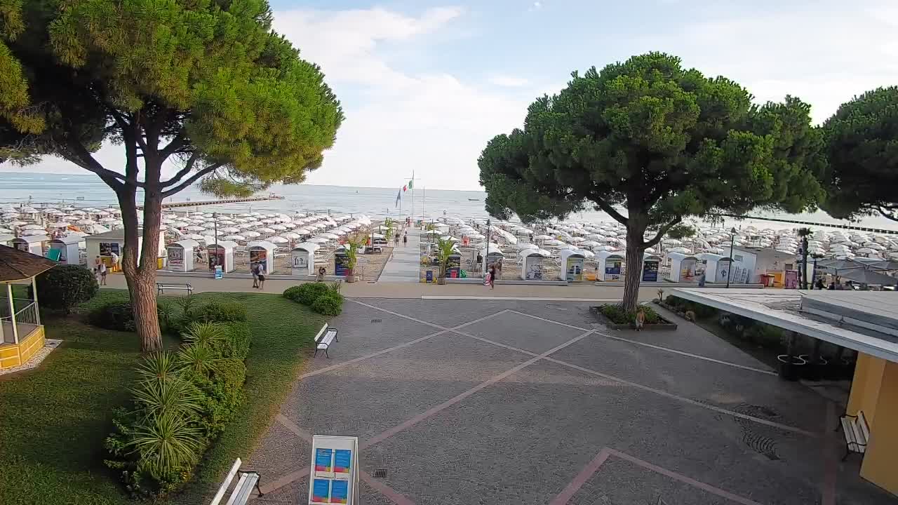 Grado Webcam – Strandzugang am Lido di Grado