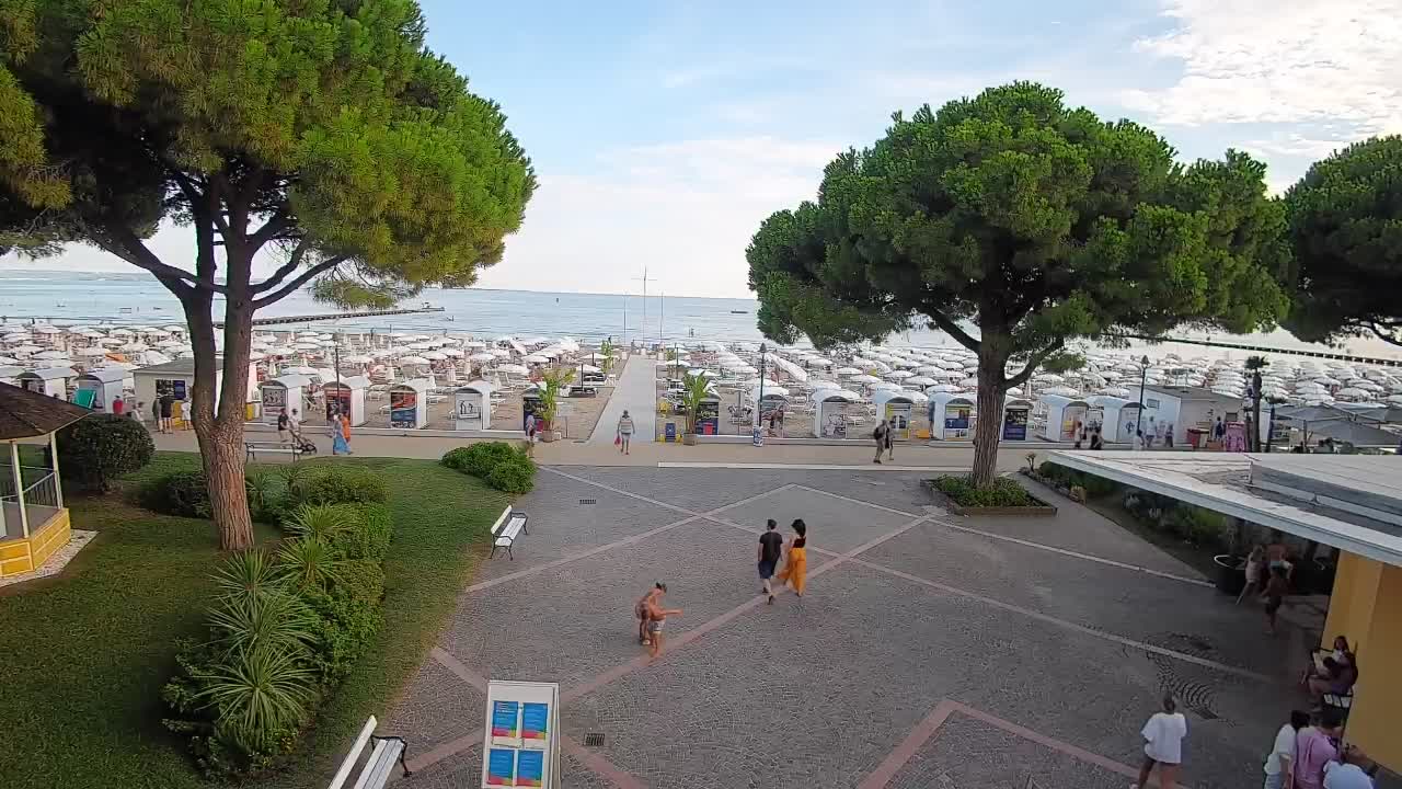 Grado Webcam – Strandzugang am Lido di Grado