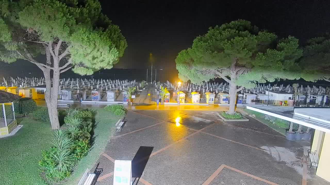 Webcam de Grado – Entrada de la playa (Lido di Grado)