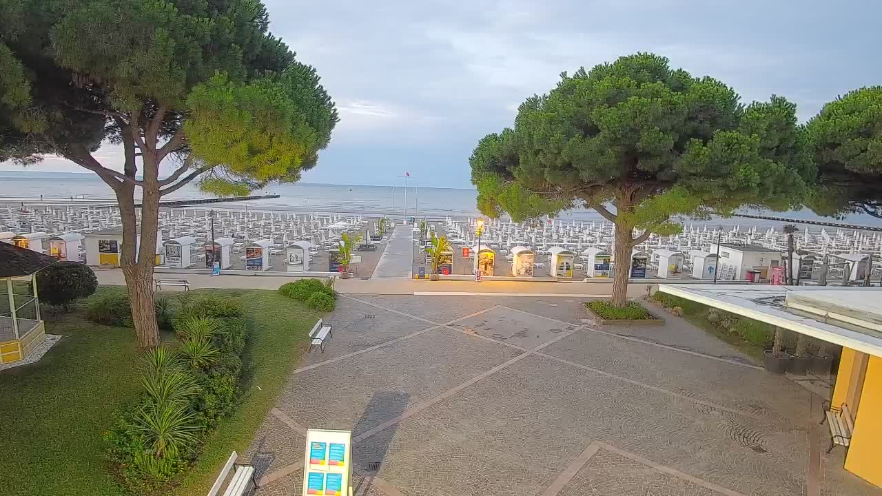 Web kamera Grado – Ulaz na plažu (Lido di Grado)