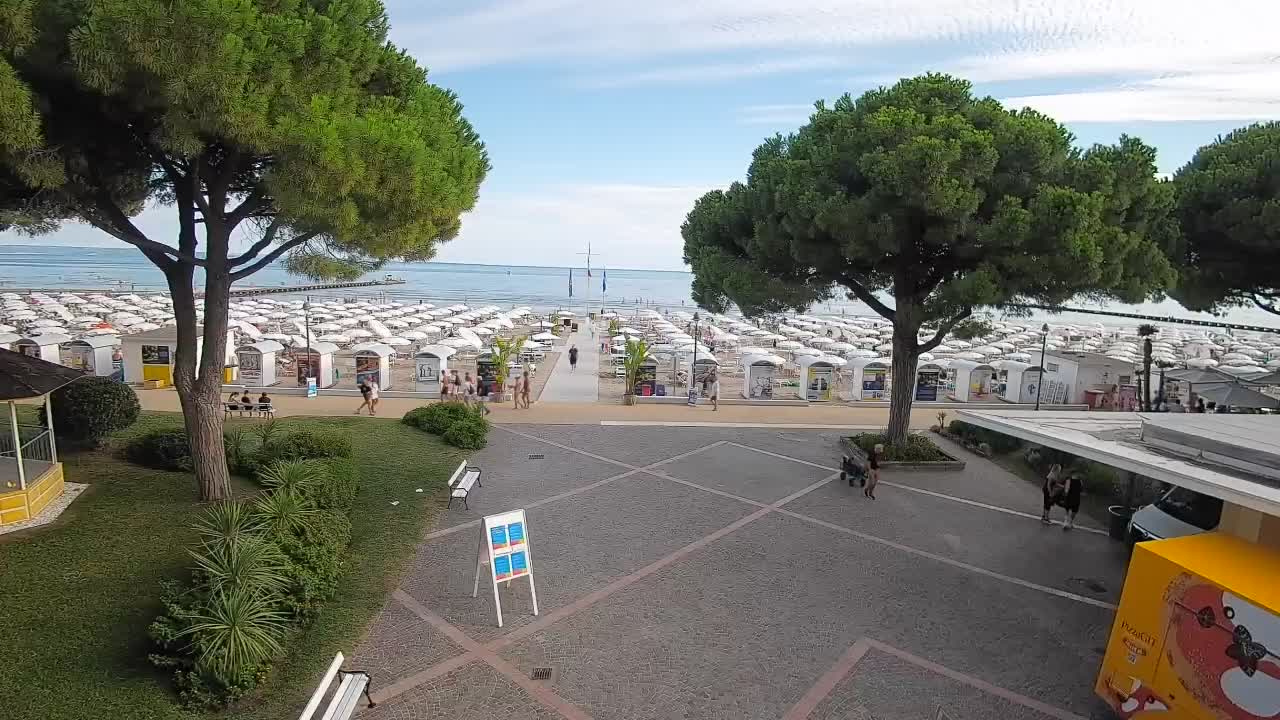 Web kamera Grado – Ulaz na plažu (Lido di Grado)