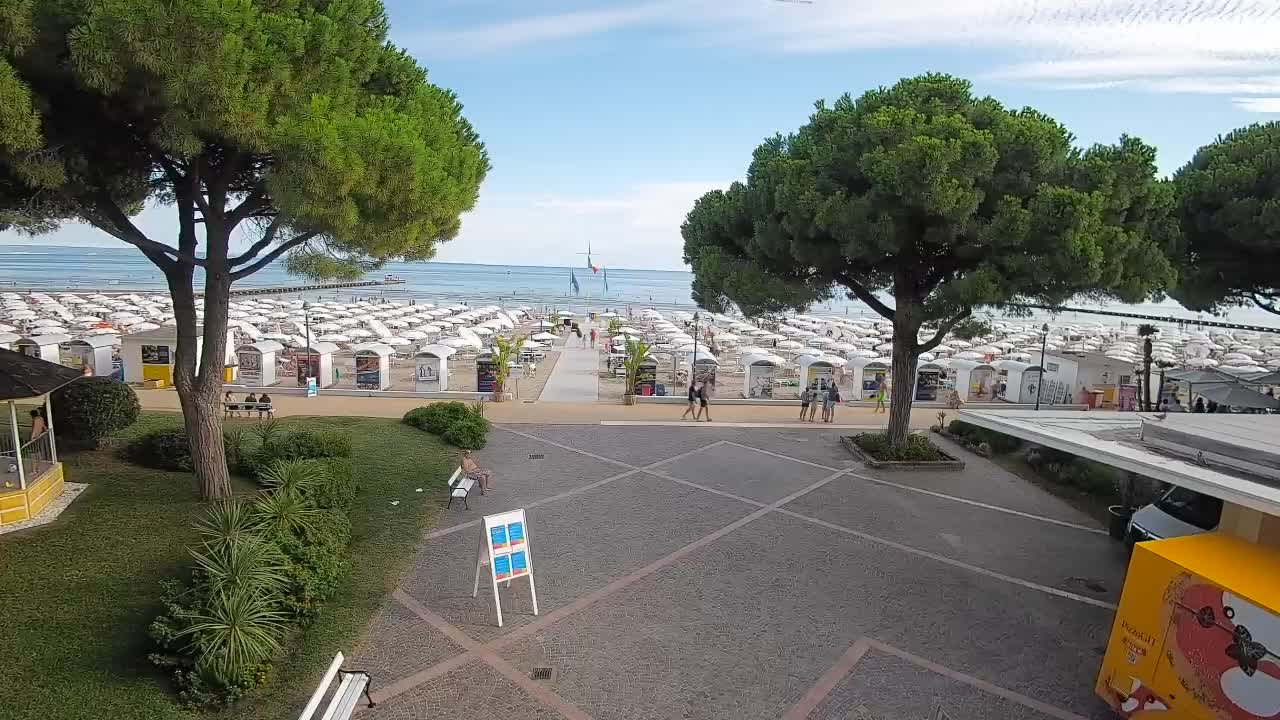 Web kamera Grado – Ulaz na plažu (Lido di Grado)