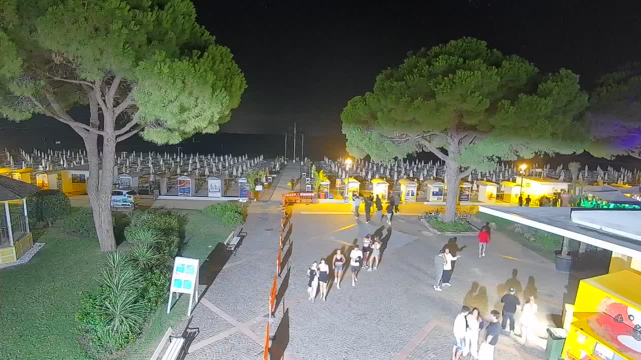 Webcam Grado – Entrée de la plage (Lido di Grado)
