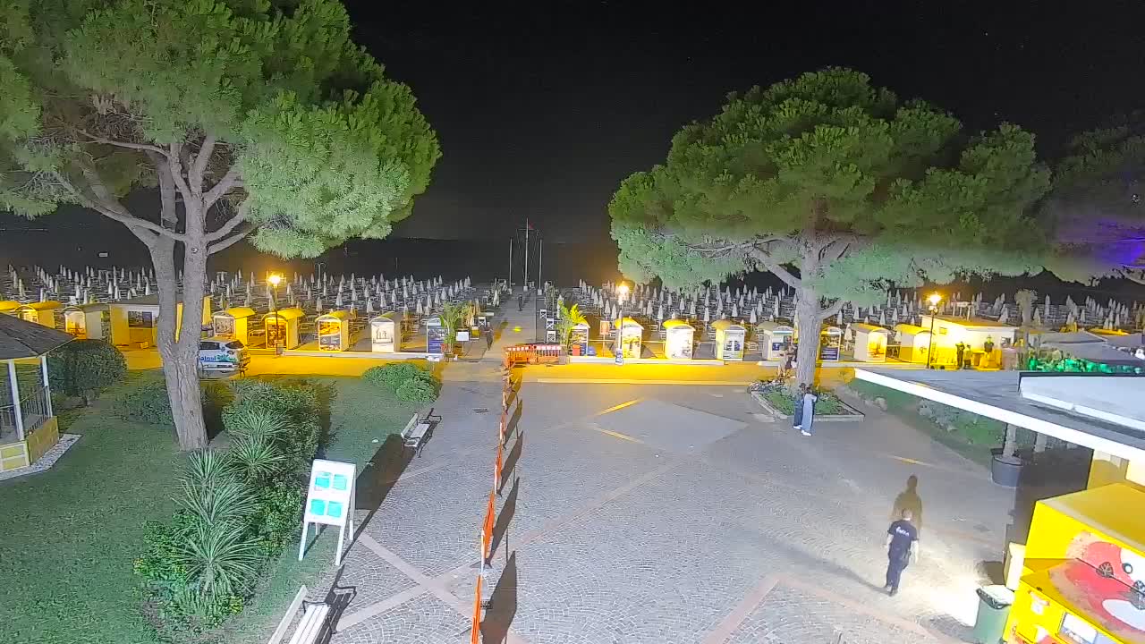 Webcam de Grado – Entrada de la playa (Lido di Grado)