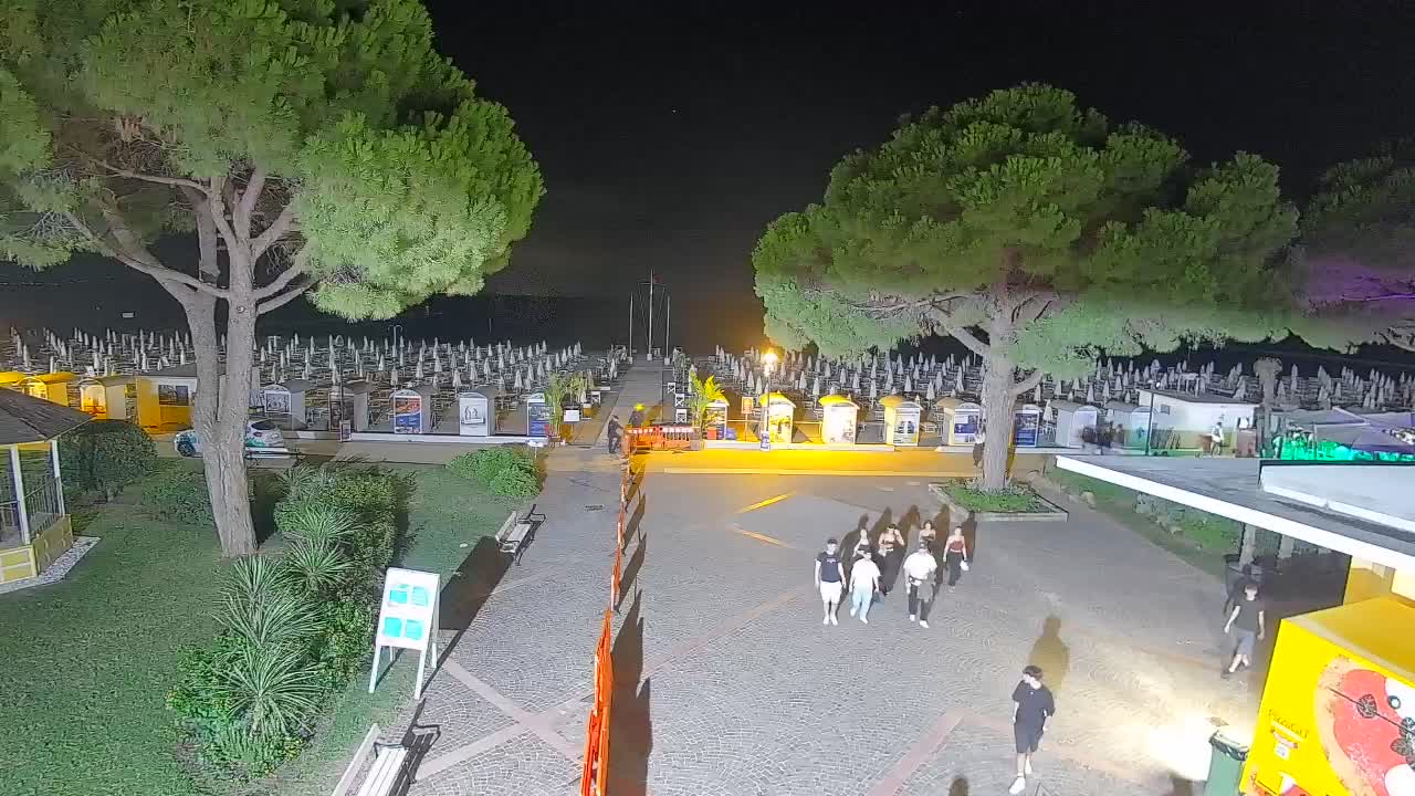 Web kamera Grado – Ulaz na plažu (Lido di Grado)