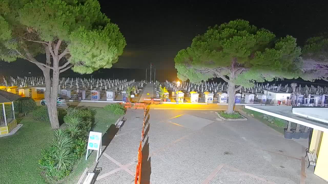Webcam de Grado – Entrada de la playa (Lido di Grado)