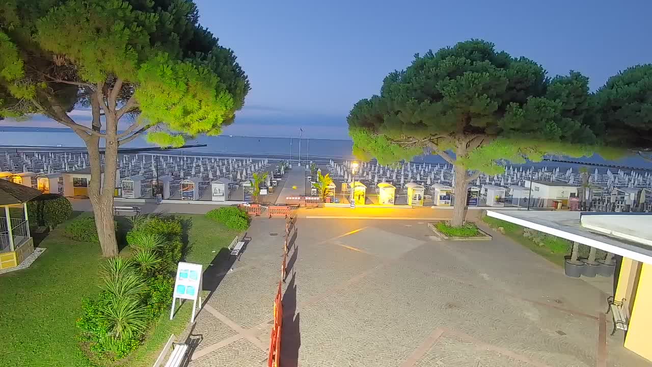Grado Webcam – Strandzugang am Lido di Grado