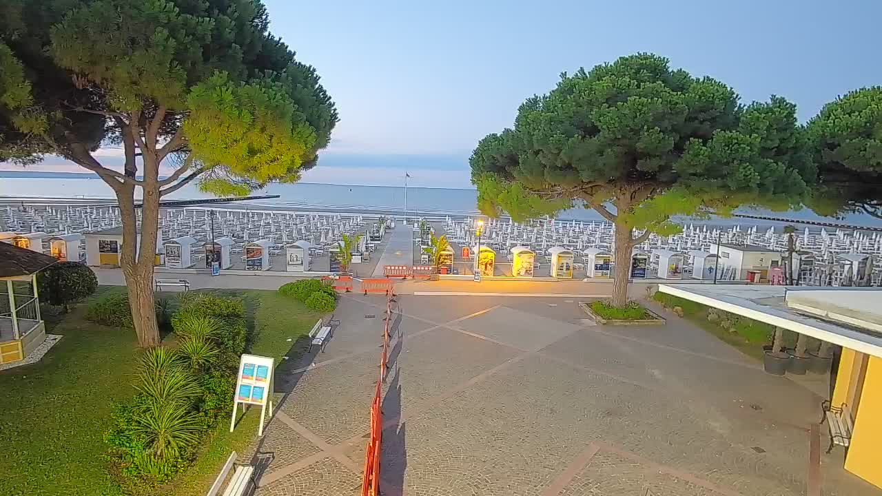 Webcam de Grado – Entrada de la playa (Lido di Grado)