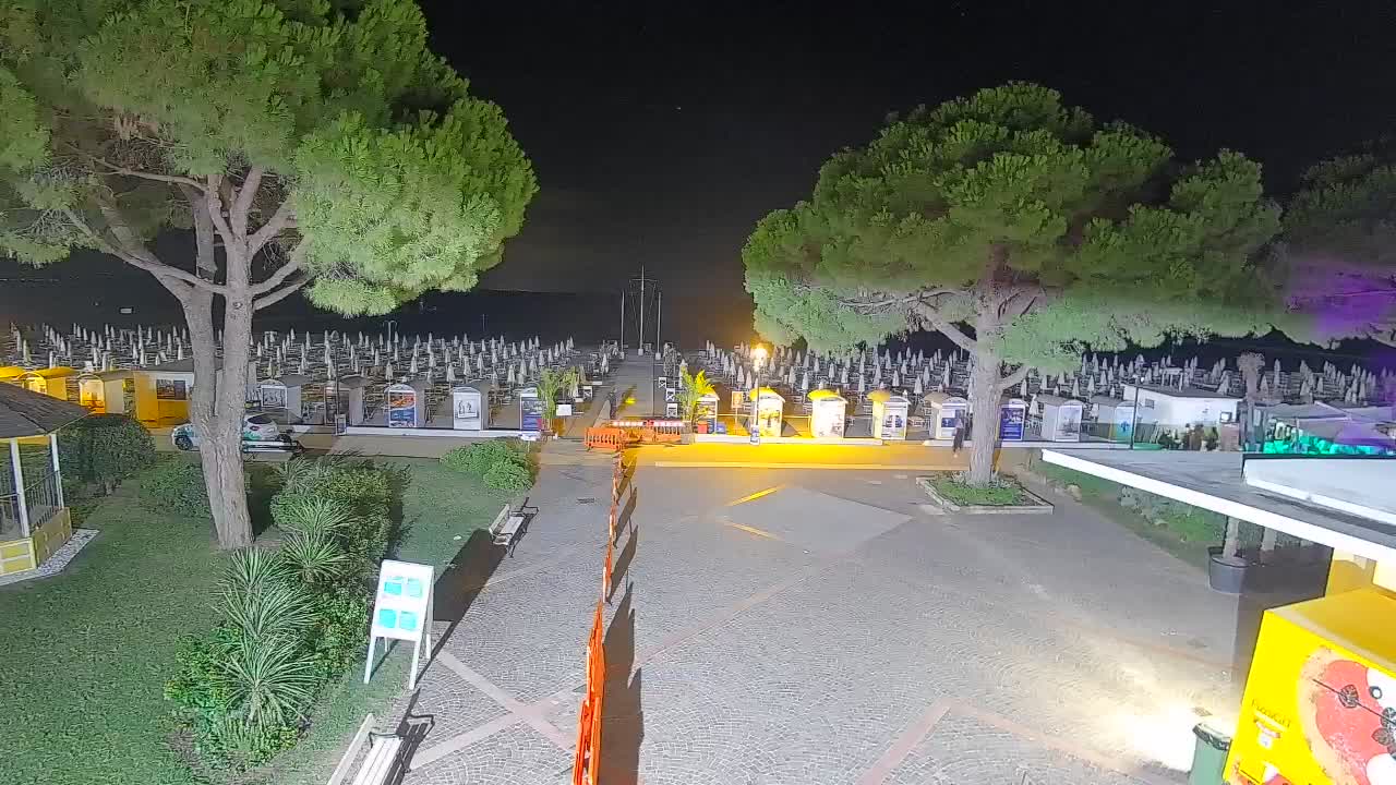 Web kamera Grado – Ulaz na plažu (Lido di Grado)
