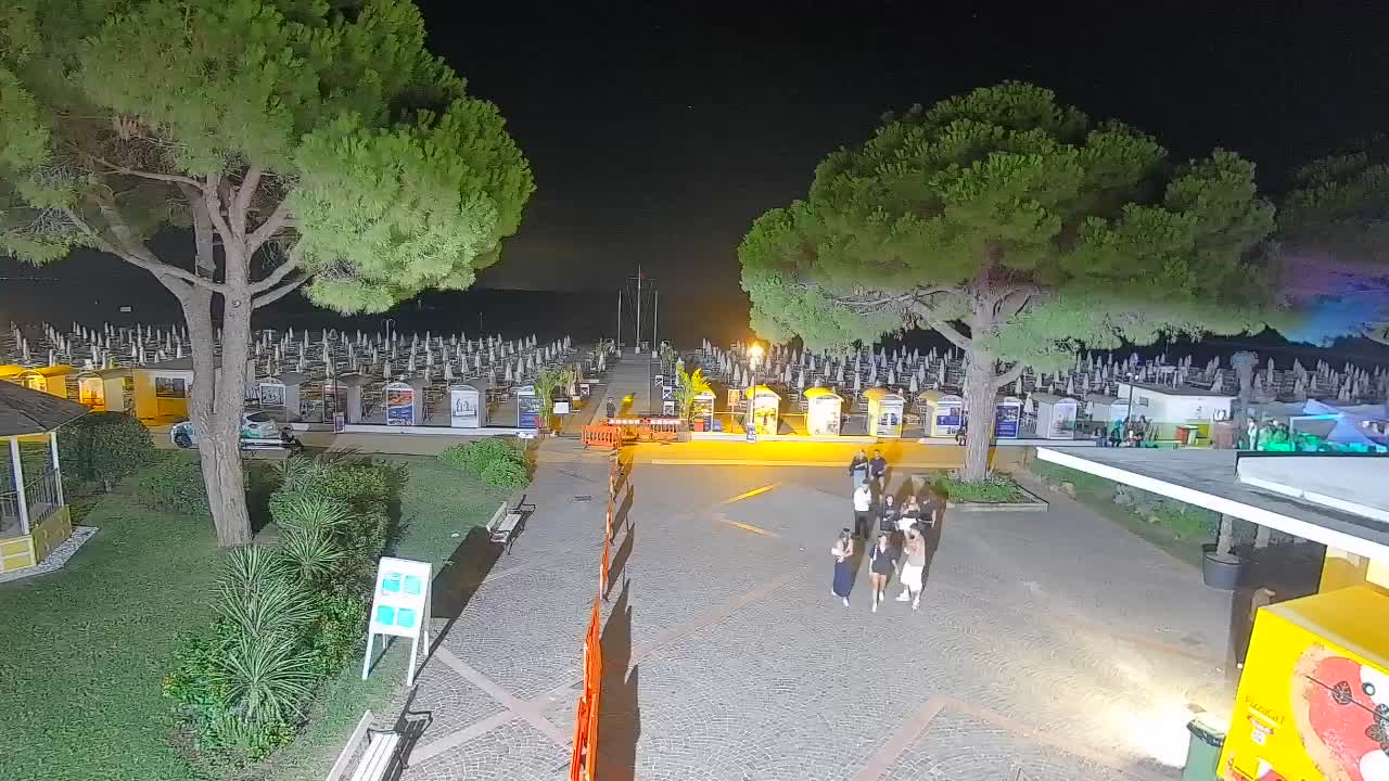 Web kamera Grado – Ulaz na plažu (Lido di Grado)