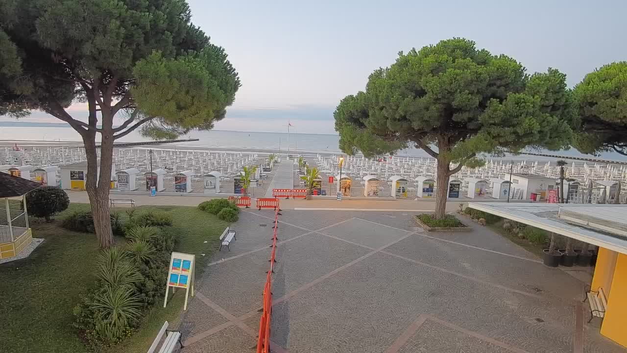 Webcam de Grado – Entrada de la playa (Lido di Grado)