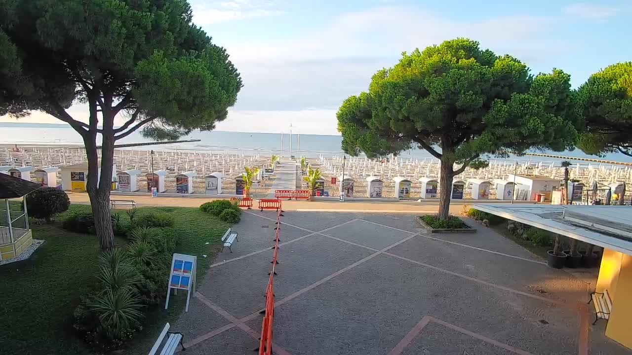 Webcam Grado – Entrée de la plage (Lido di Grado)