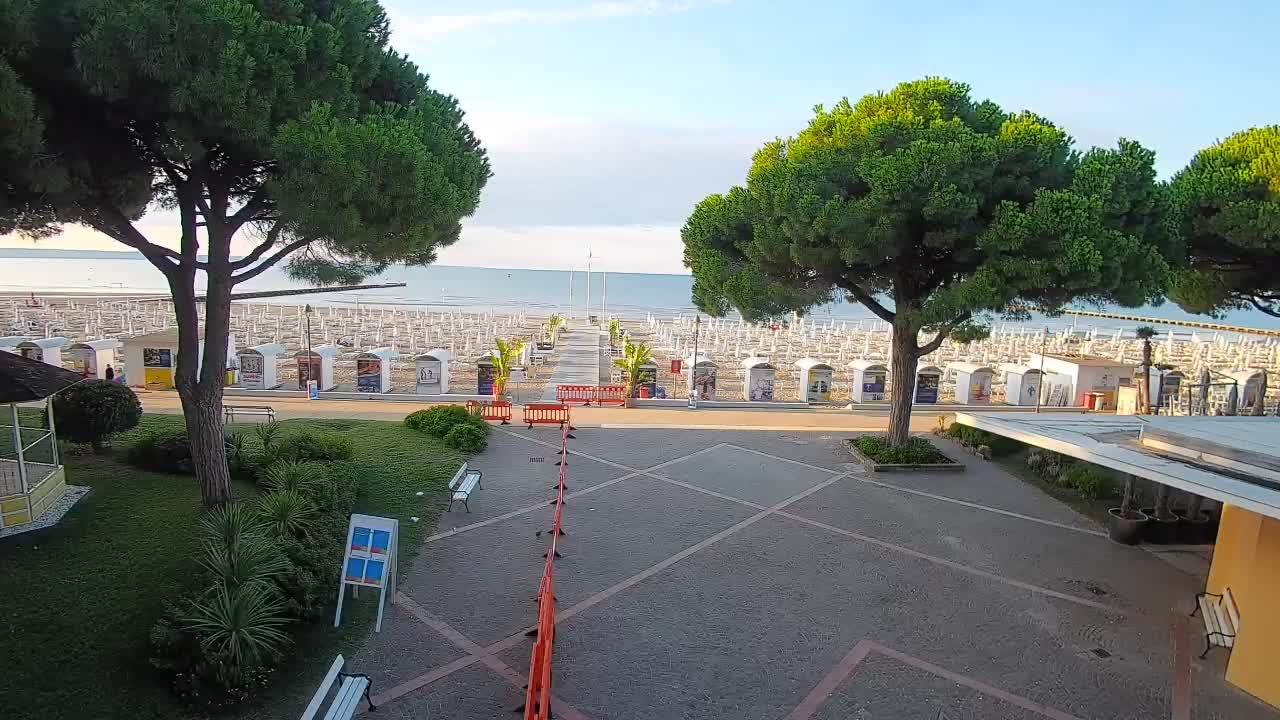 Spletna kamera Gradež (Grado) – Vhod na plažo
