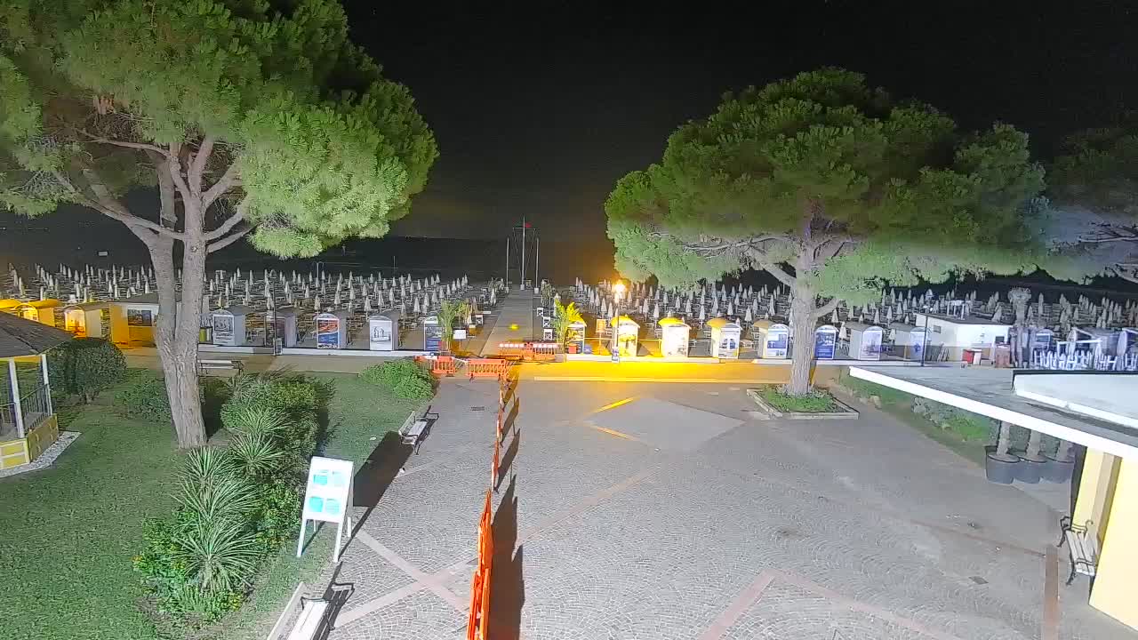 Webcam de Grado – Entrada de la playa (Lido di Grado)