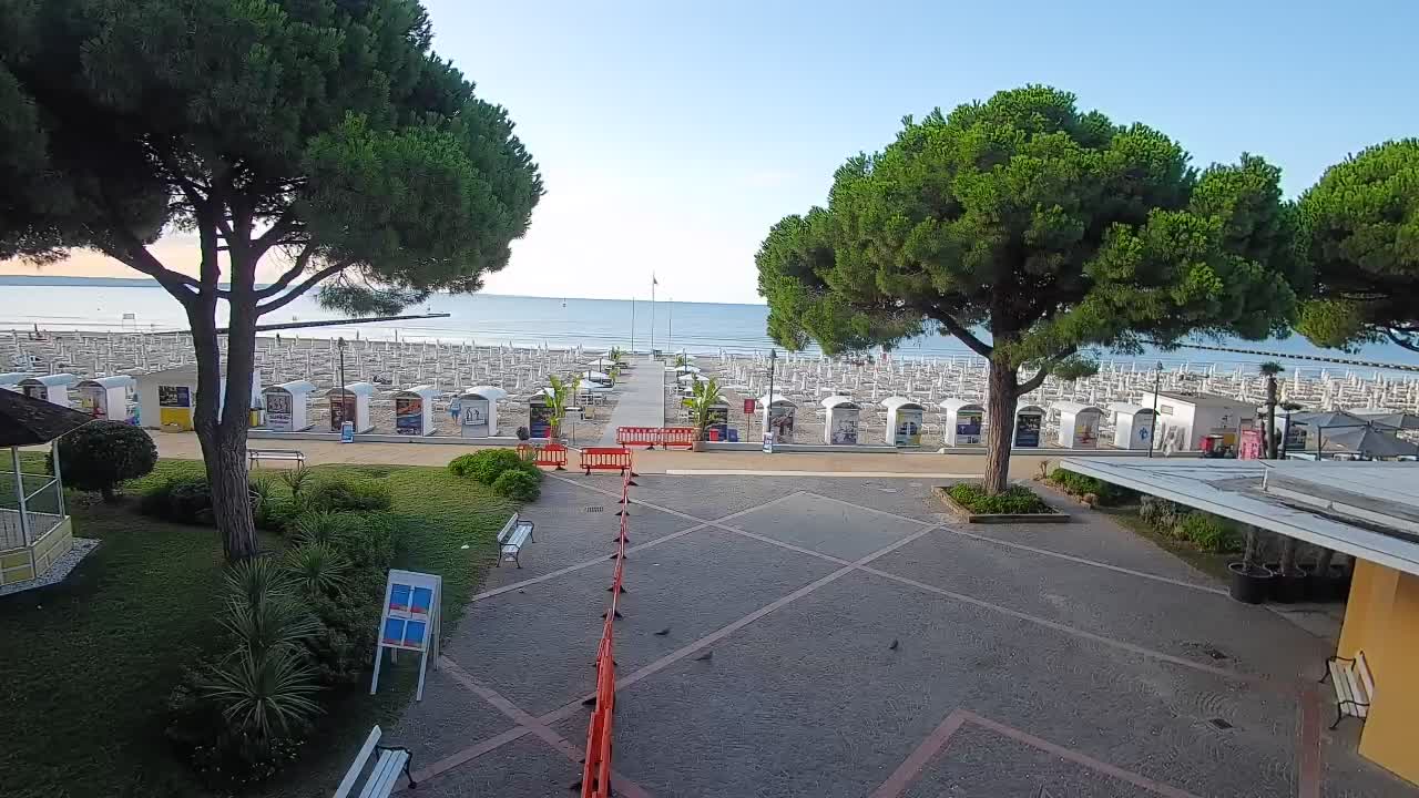 Webcam Grado – Entrée de la plage (Lido di Grado)